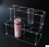 Manufacturing customized most selling products plexiglass bottle display / acrylic cup holder