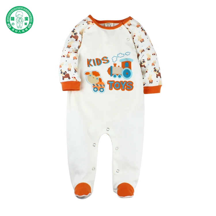 Small Moq Boutique Cotton Baby Onesie With Foot Cover - Buy Foot Cover ...
