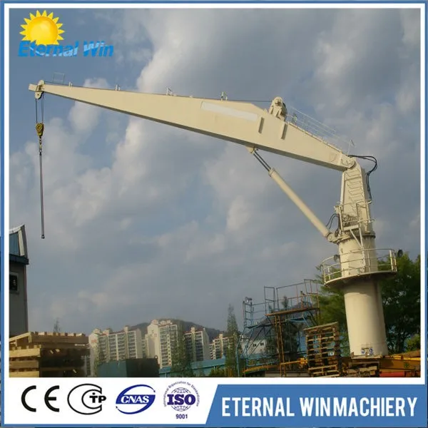 250kg Telescopic Small Boat Deck Crane Buy Small Boat Crane,Marine