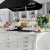 2018 Hangzhou Vermont New Design High Quality White Color Wood Kitchen Cabninet House Kitchen Designs