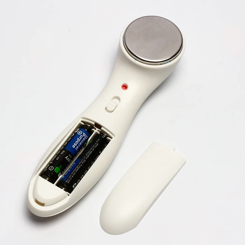 Bán chạy nhất 2019 di động cầm tay Điện Ion Massager AAA Mặt Mát Sa Rung