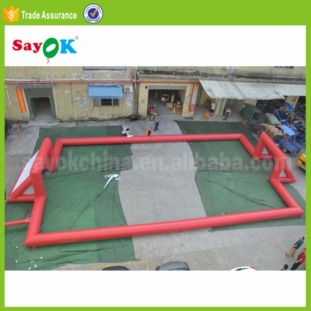 Carnival Inflatable Game Soccer Field Mini Indoor Outdoor Inflatable