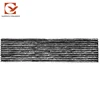 Interior Black Panels Natural Cultured Stone Veneer Stack Stone For Wall Cladding