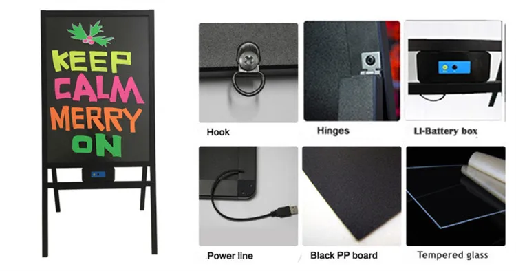 china supplie neon led advertising writing board signs
