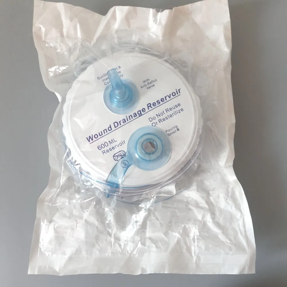 Disposable 200cc/400cc/600cc/800cc Closed Wound Drainage Reservoir