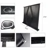 Mini Projector Screen 40inch(4:3) Portable Table Screen Roll-up Computer Desktop Flat projector Screen
