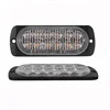 12LED dual row LED flash light surface mount super slim side light flashing strobe LED warning light