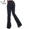 Custom Nylon Spandex Quick Dry Low Rise Bootcut Girls Yoga Pants