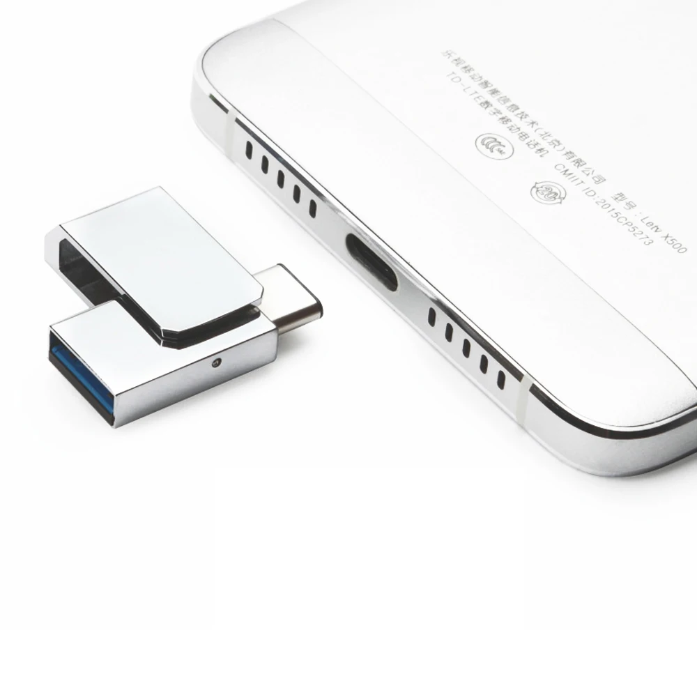 Metal USB Flash Drive USB 3.0 Pen Drive 4GB 8GB 16GB 32GB 64GB Key Chain Pendrive High Speed USB Stick Memory Disk - ANKUX.COM