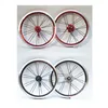 Litepro 14/16inch Folding Bike Bicycle 412 Wheelset Outer 3 Speed Shift Wheel Set Three Speed Bike Wheels