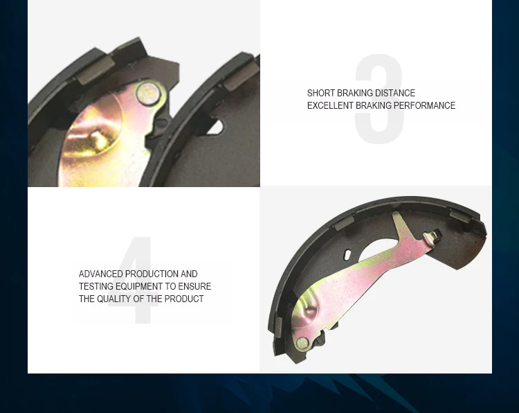 OEM standard high quality auto parts brake shoes  oem standard  for cars aftermarket