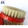 Round Shape Diamond Abrasive Brush for Stone Antiqued Surface Finishing