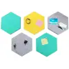 Hexagon wall decoration panel Memo Board Self-Adhesive Hexagon tiles felt wall stickers