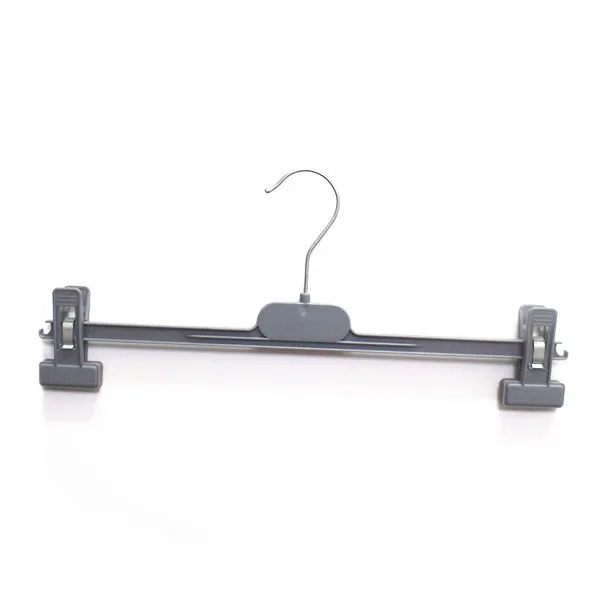 Black Plastic Pants Hangers With Clips Skirt Hangers Clips Hangers For