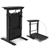 home use treadmill mini walking desk treadmill with electric desk top work while walking factory directly