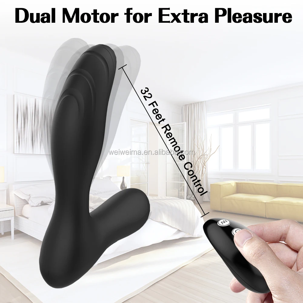 Paloqueth Wireless Remote Control Electric Prostate Massager Anal Sex Toys Buy 2020 Male Sex