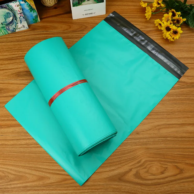 Wholesale Printed Green Biodegradable Poly Mailing Bag Custom Poly
