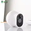 Remote control 4pcs CR-2 battery operated last 3 month 2.4G ip wifi camera security system