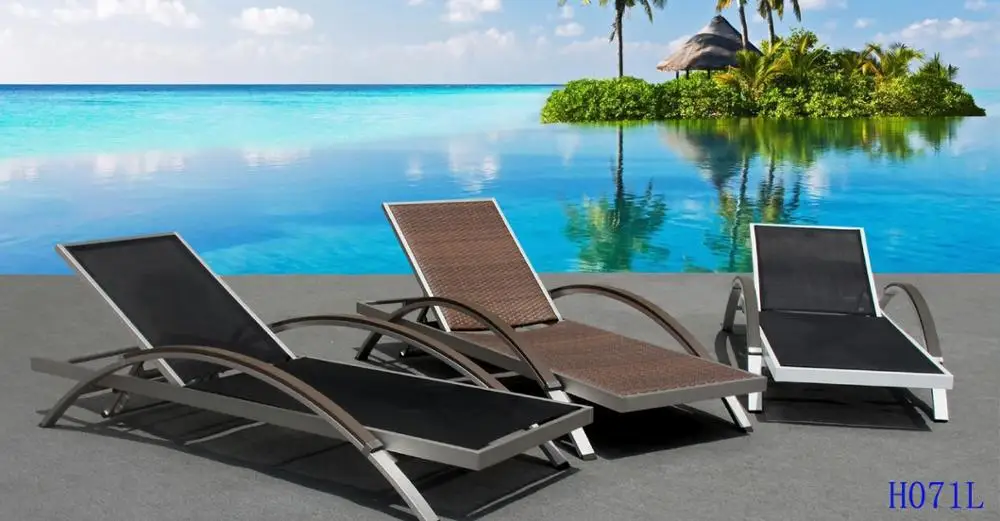 Wholesale modern royal party beach outdoor swimming pool rattan