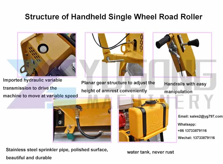 double drum new road roller price