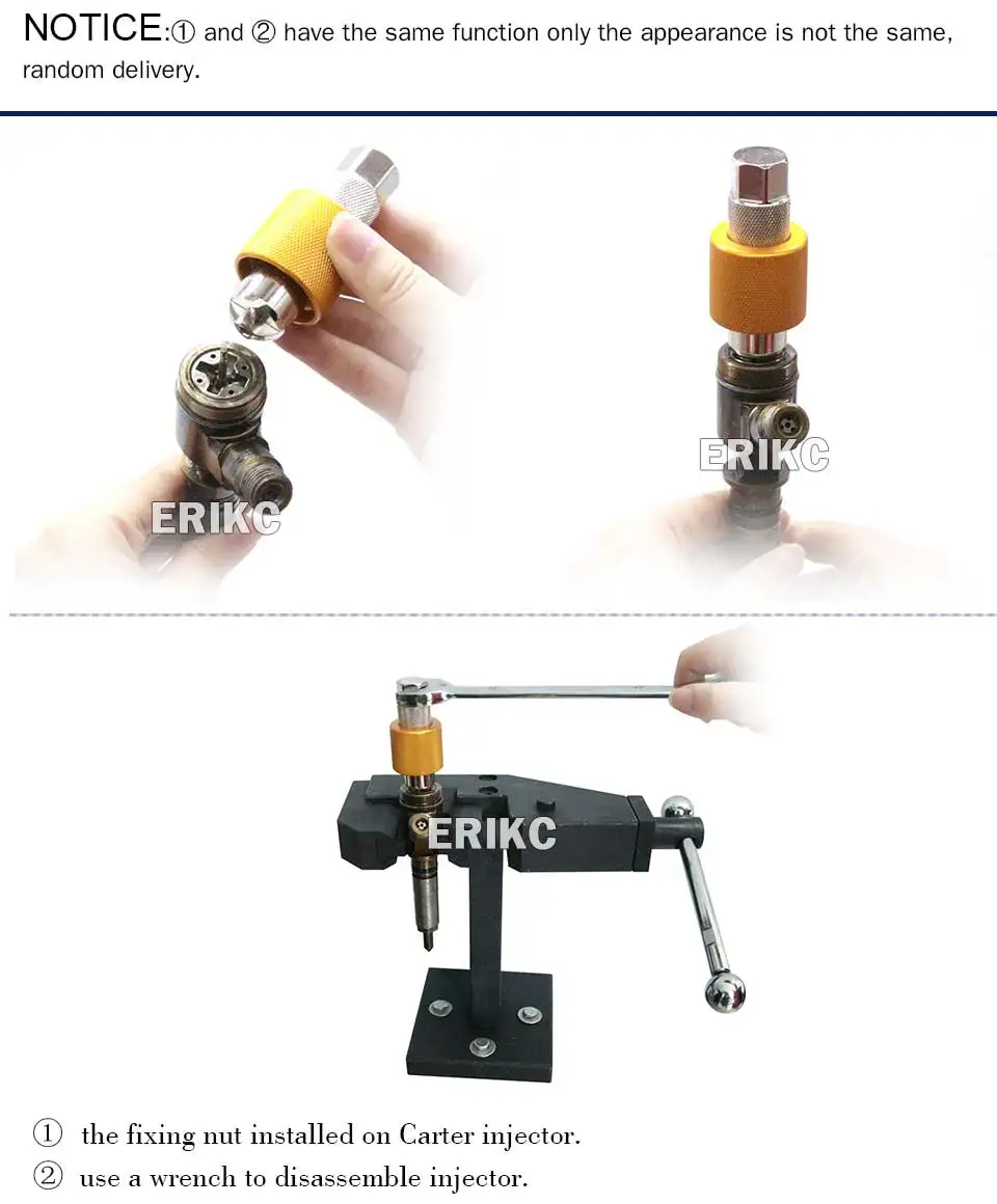ERIKC CR Injector Disassembly Tool Common Rail diesel Injection Repair ...
