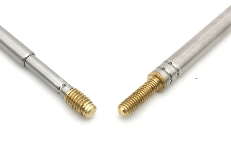 M4 Male Thread Screw On Telescopic Rod Antenna Mast Pole 3 Sections