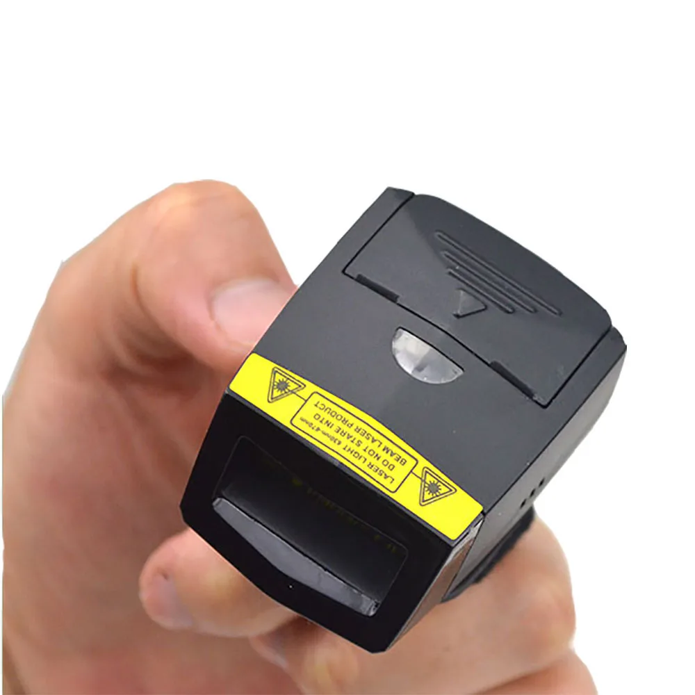 Fs02 Wireless Bluetooth Barcode Scanner Wrist Mount Barcode Scanner