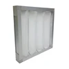 Galvanization frame washable HAVC Foldaway Air Plank Panel Filter for Air Conditioning