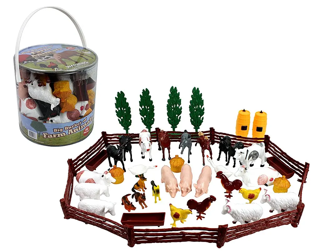 big farm animal toys