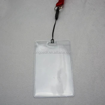 Manufacture Transparent Business Card Name Card Bag With Colorful ...