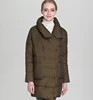 fashion winter ladies down jacket parka long padded coat