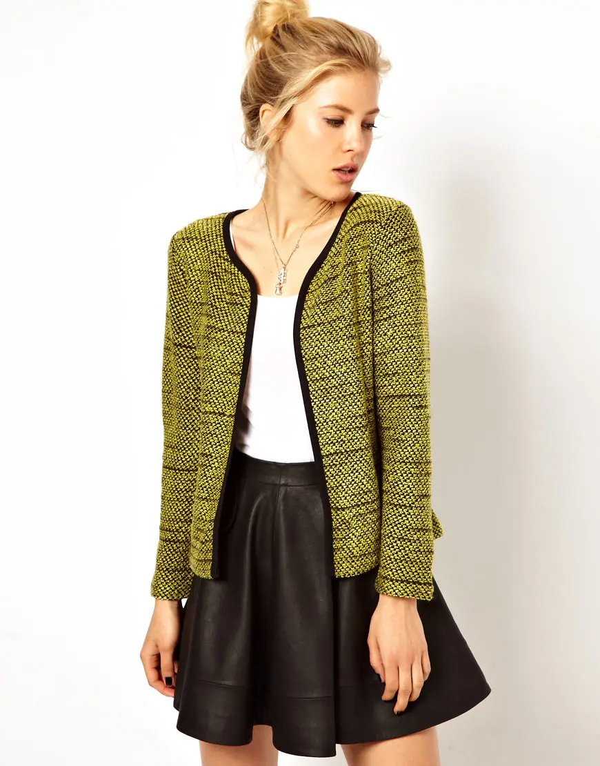 textured blazer women