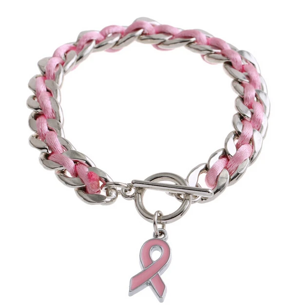 Handmade Personalized Pink Ribbon T Cancer Awareness Pink Ribbon T Cancer Awareness