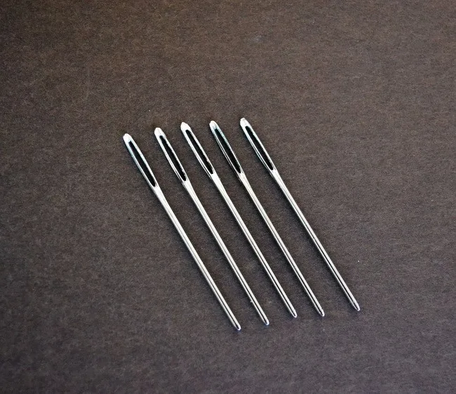 70mm Wholesale Bulk Tapestry Needle Chenille Needle Hand Sewing Needles