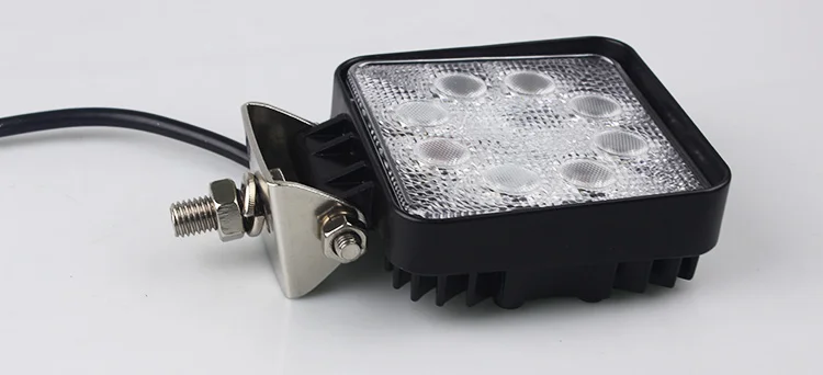 4inch 24W LED Work Lamps 12 volt - Square - 1920lm - Flood Spot - for Off-Road Truck Jeeps Cars Automotive Heavy Duty