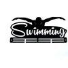 Professional round square shape medallion emblem triathlon medal with high quality