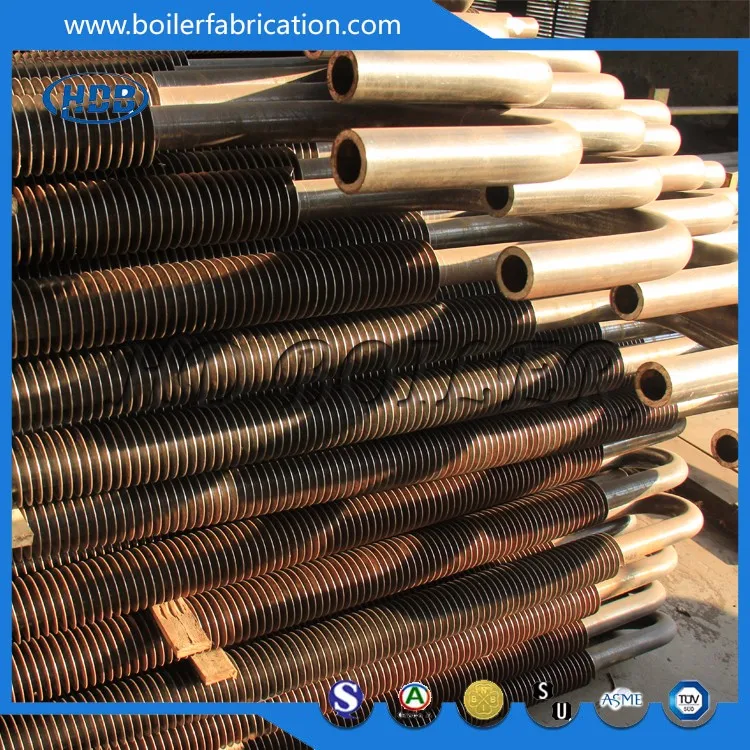 High Quality HD Double H Fin Tube with Spiral Design for Boilers Offering 90% Thermal Efficiency and 1 Year Warranty