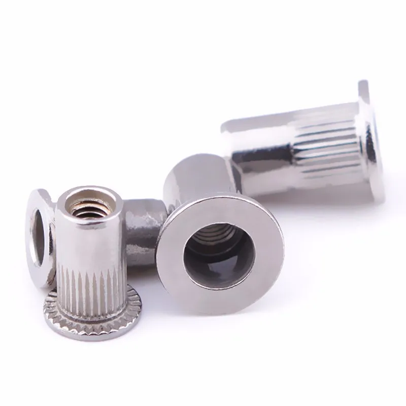 M6 M14 M30 Stainless Steel Ss304 Ss316 Knurled Rivet Nut Buy Knurled