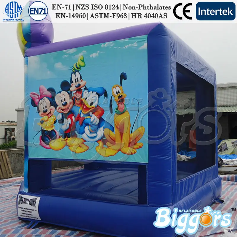 Mickey Mouse Inflatable Moonwalk - Buy Mickey Mouse Inflable Moonwalk  Product on 