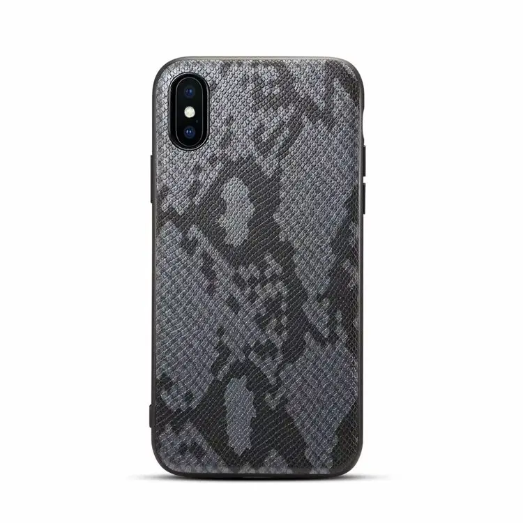 Dongguan Factory Direct Mobile Phone Accessories for iPhone X Leather Back Case Cover