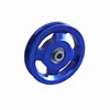 gym spare parts metal pulley wheel, aluminum small pulley price
