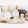 decorative product fine ceramic modern tableware dinnerware for hotel or home