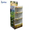 Retail Store Supermarket Pita Potato Chips/Fried Chips Cardboard Display Stands Racks