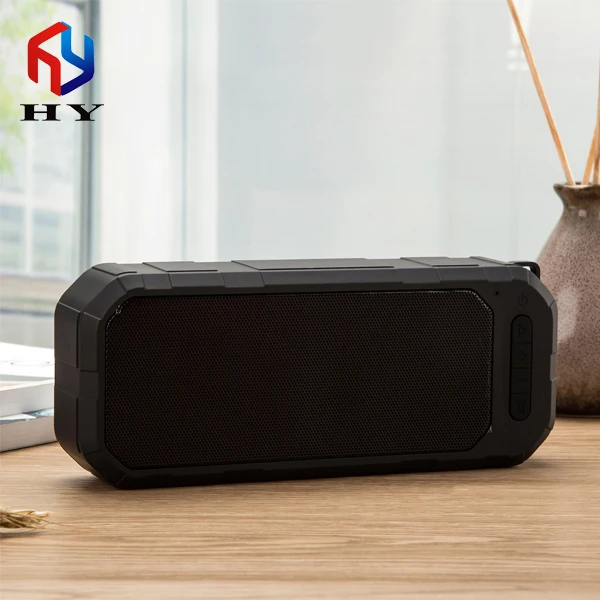Portable Water Resistant Bass Outdoor Music Play Wireless Hands-free Bluetooth Speaker - ANKUX.COM