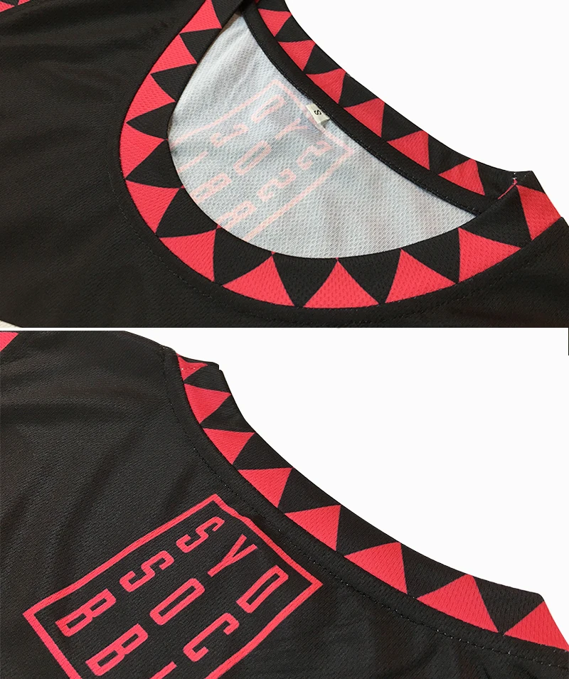 Custom Basketball Jersey Black And Red Sublimation Basketball Uniform
