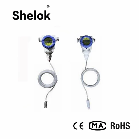 Digital 4-20ma submersible input liquid capacitance level transmitter price