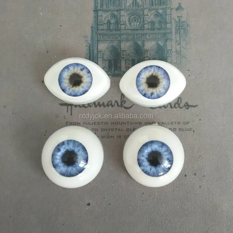 28mm Smaragdgrün Acryl Rund Puppen Augen 