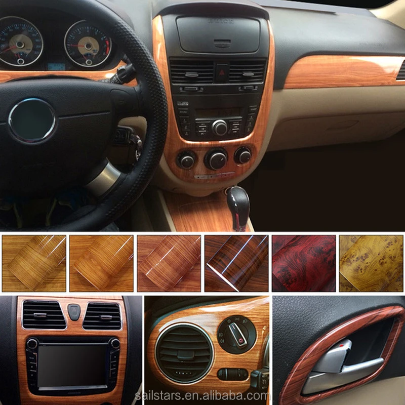 Automotive Wood Vinyl Wrap For Car Automotive Vinyl Wrap Buy