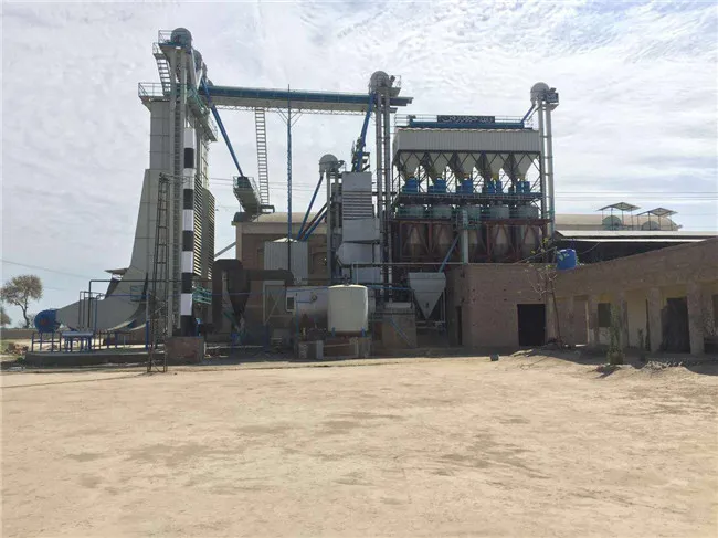 batch type circulating rice grain dryer