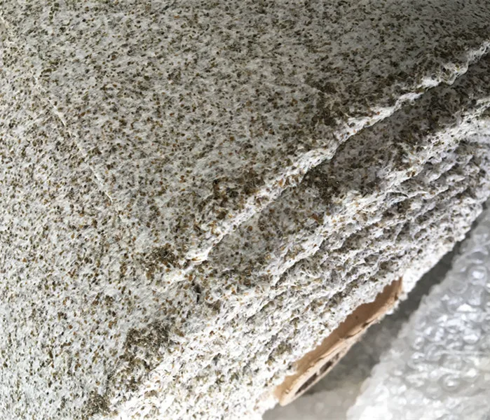 Vermiculite expands intumescent mat Heat insulation industrial fire protection